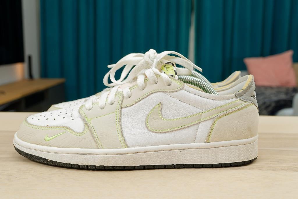 Nike Air Jordan 1 Low OG Ghost Green sneakers streetwear, Ophalen of Verzenden, Gebruikt, Schoenen