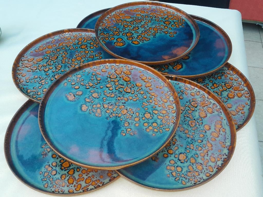 Dinerbord 28 cm Red Wine (Mesa) Pasta - Pizza, Ophalen of Verzenden, Zo goed als nieuw, Aardewerk, Bord(en)