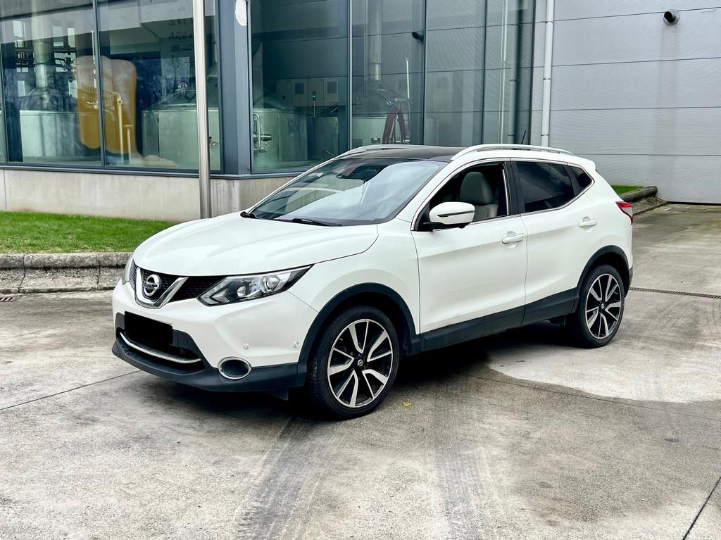 Nissan Qashqai 1.2B Tekna + Auto Leder Alcantara gearbox pro, Auto's, Nissan, Gebruikt, Euro 6, 4 cilinders, 116 pk