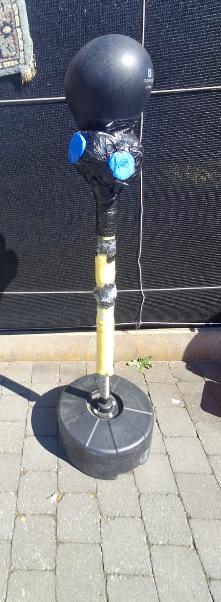 Boksbal met eigen details, Ophalen, Zo goed als nieuw, Boksbal