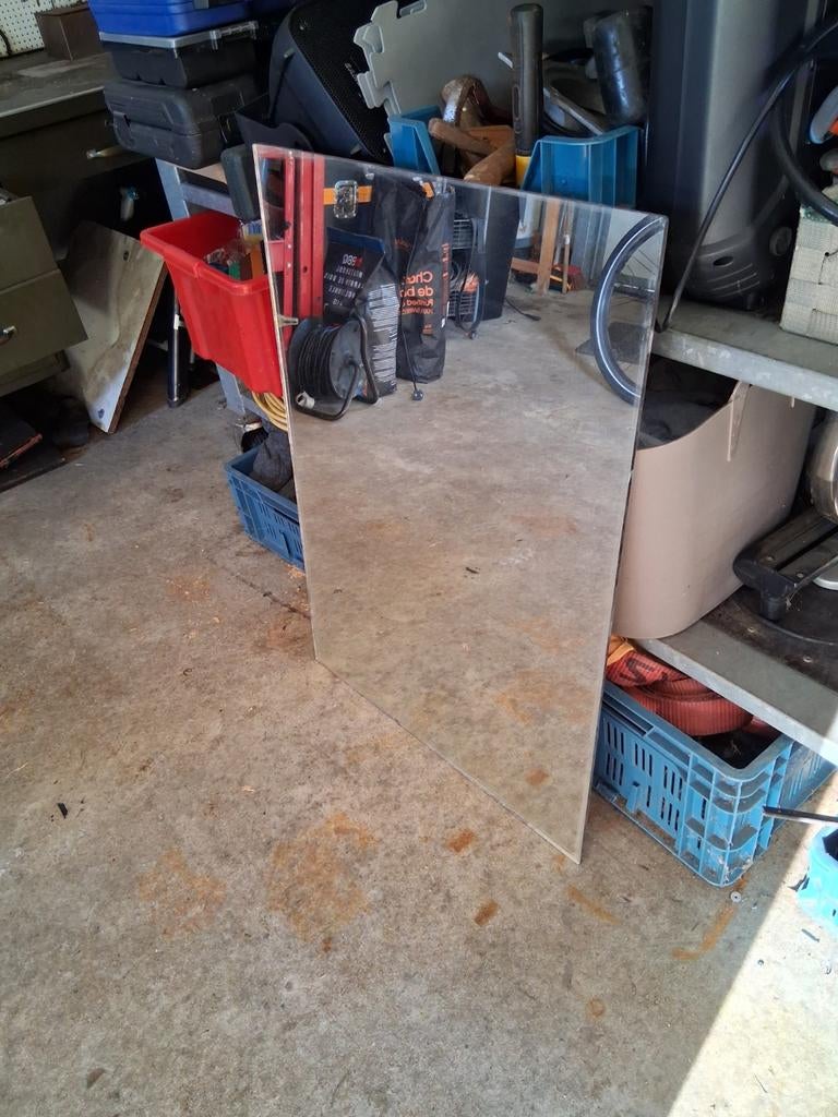 Verre à miroir, Enlèvement