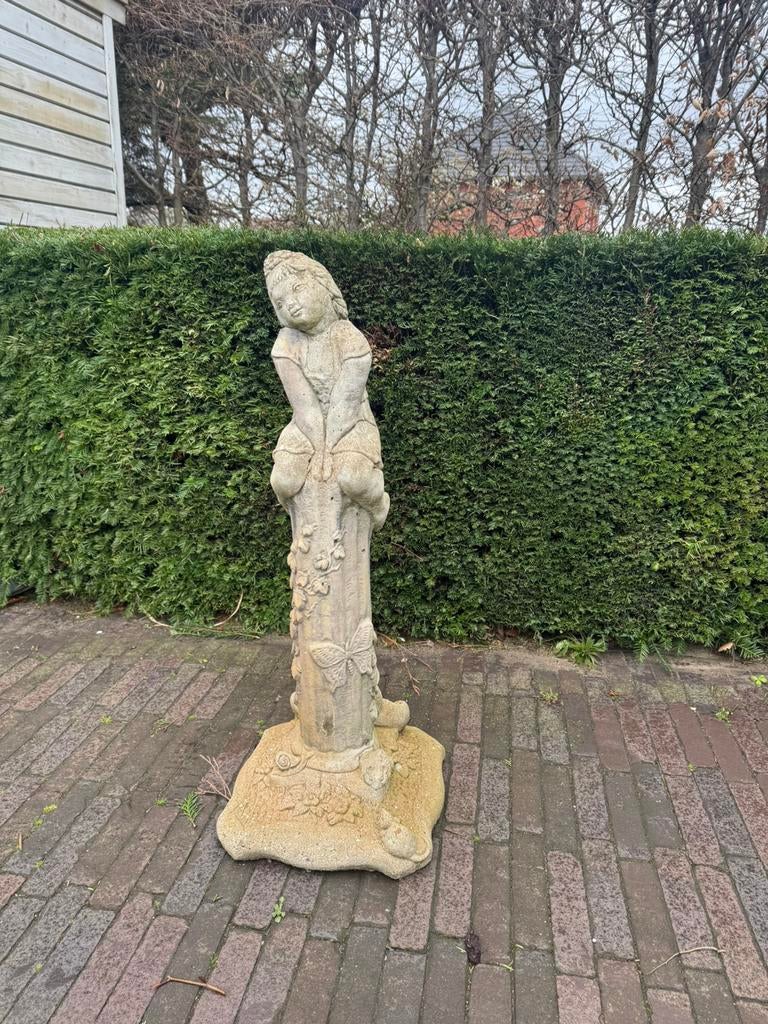 Ornement « Printemps », hauteur 85 cm, Jardin & Terrasse, Enlèvement, Utilisé, Béton, Homme