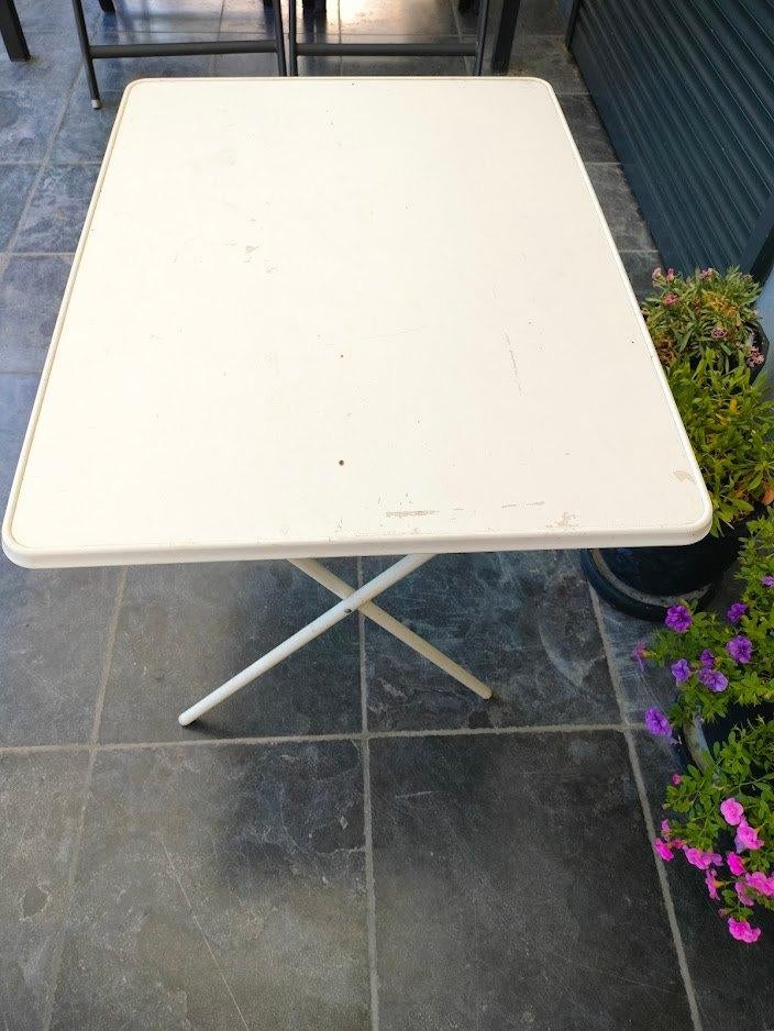 campingtafeltje, Ophalen, Gebruikt, Campingtafel