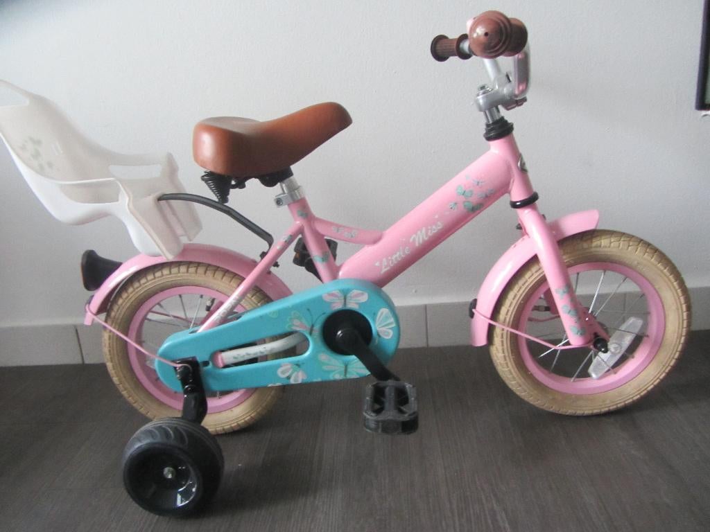 Super Nice premier vélo + roues d'entraînement 3-5 ans, Enlèvement, Stabilisateurs