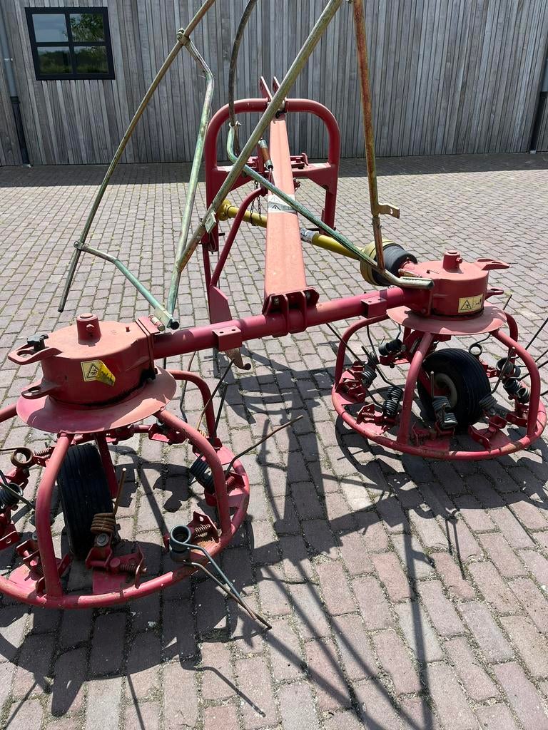 Hooi machine 2 pots, Ophalen