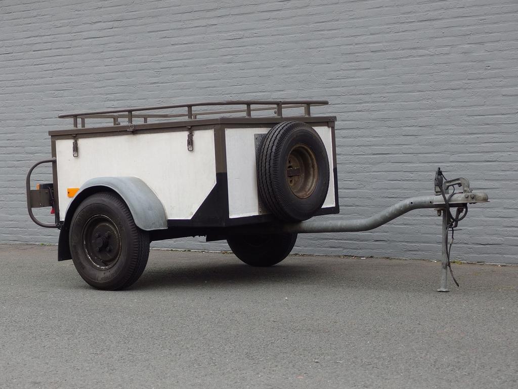 Onbekend  Gesloten aanhanger / bagagewagen / Reserve wiel /, Bedrijf, Te koop, Aanhangers en Opleggers