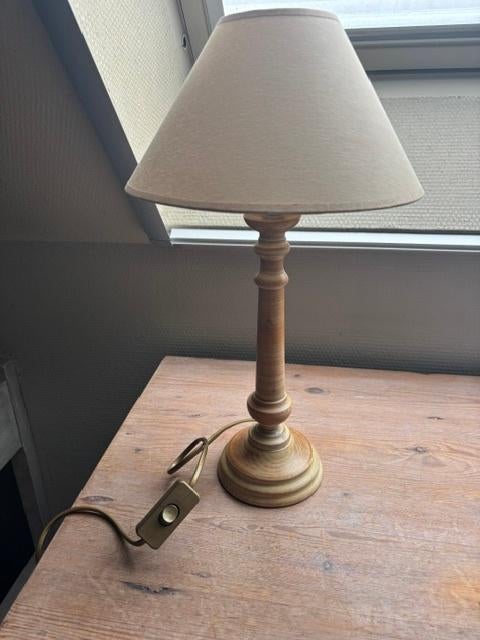 gratis tafel-lampen met houten voet, Ophalen, Nieuw, Modern, Minder dan 50 cm