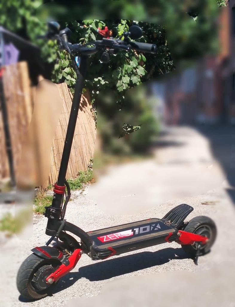 Zéro 10x modèle 60V (batterie LG) 3600W, Enlèvement, Utilisé, Step électrique (E-scooter), Zéro