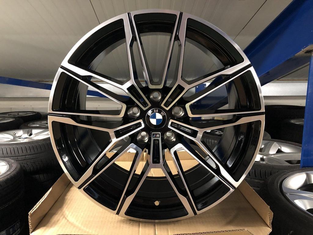 NIEUWE 18inch BMW Black 825M Style Velgen set! 5x120, Auto-onderdelen, -, -, Banden en Velgen, Nieuw