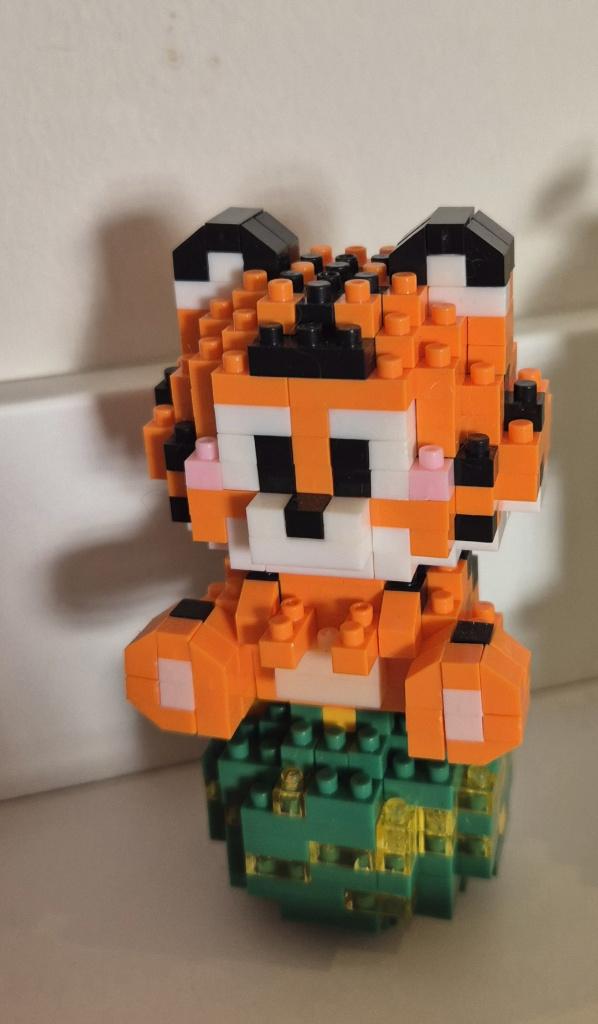 Mini-blokken tijger op bal, Verzenden