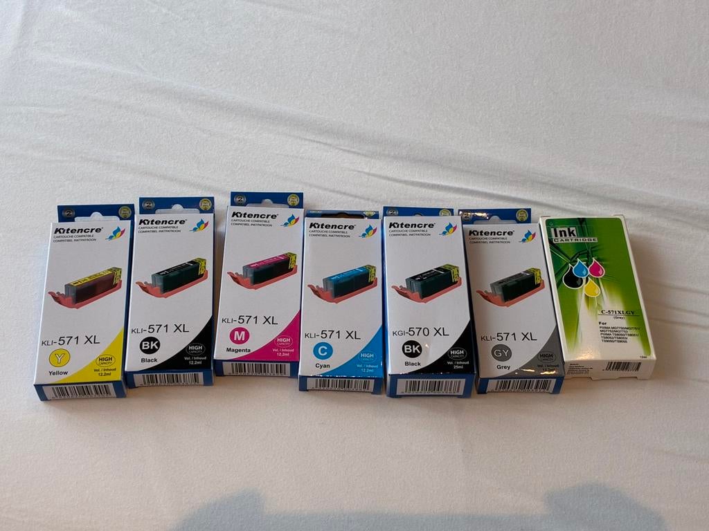 Cartouches d’encre neuves, Informatique & Logiciels, Enlèvement, Comme neuf