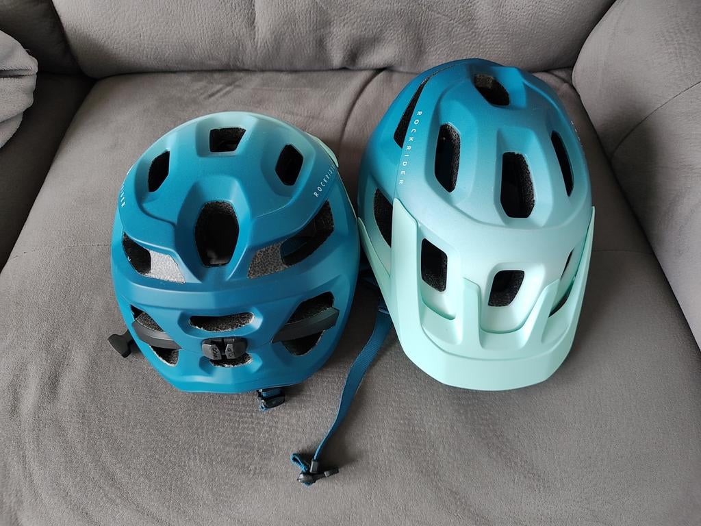 Rockrider fietshelmen, Ophalen