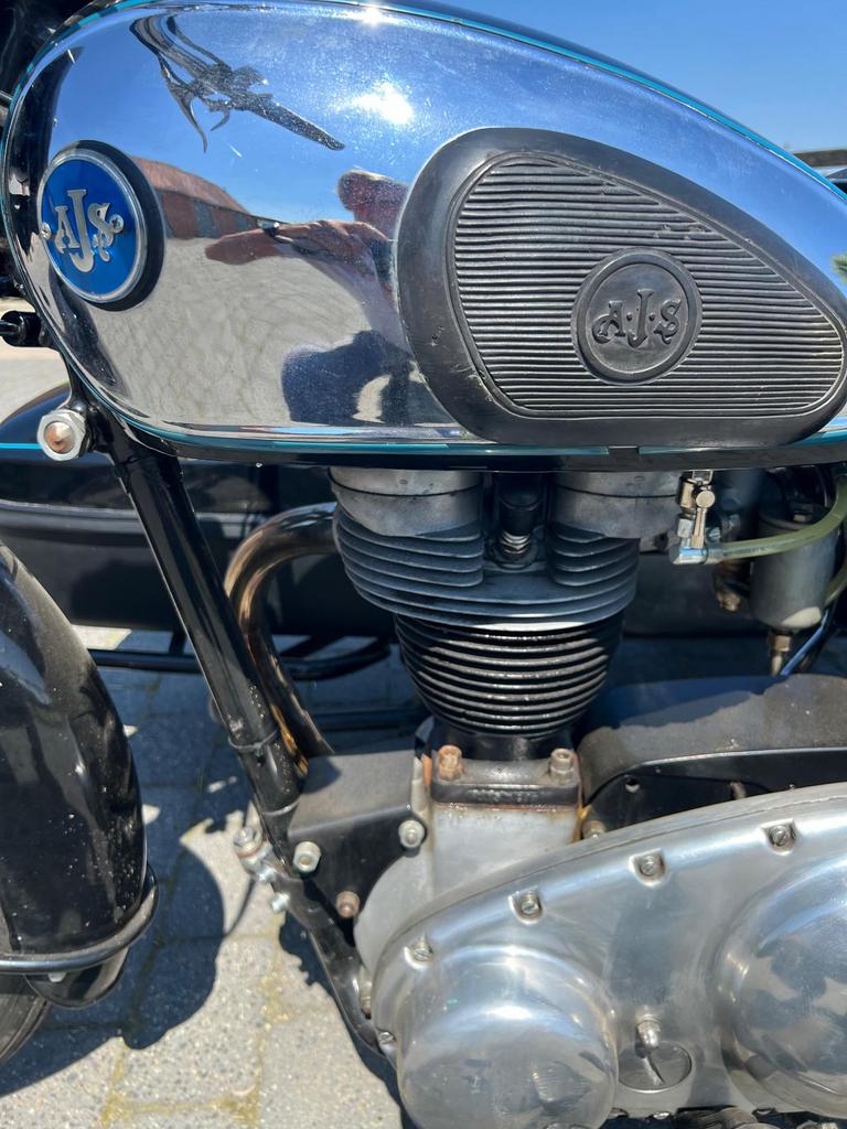 AJS 500 met sidecar - foto 2