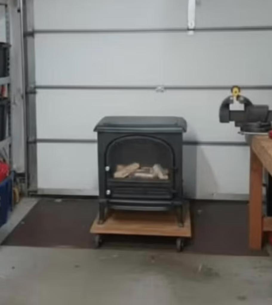 gaskachel saey, Huis en Inrichting, Ophalen, Gebruikt, Gaskachel