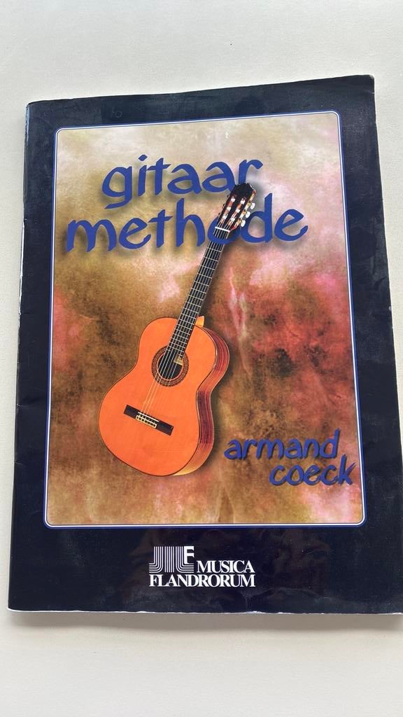 Gitaarmethode armand voeck, Livres, Musique, Enlèvement, Utilisé, Instrument