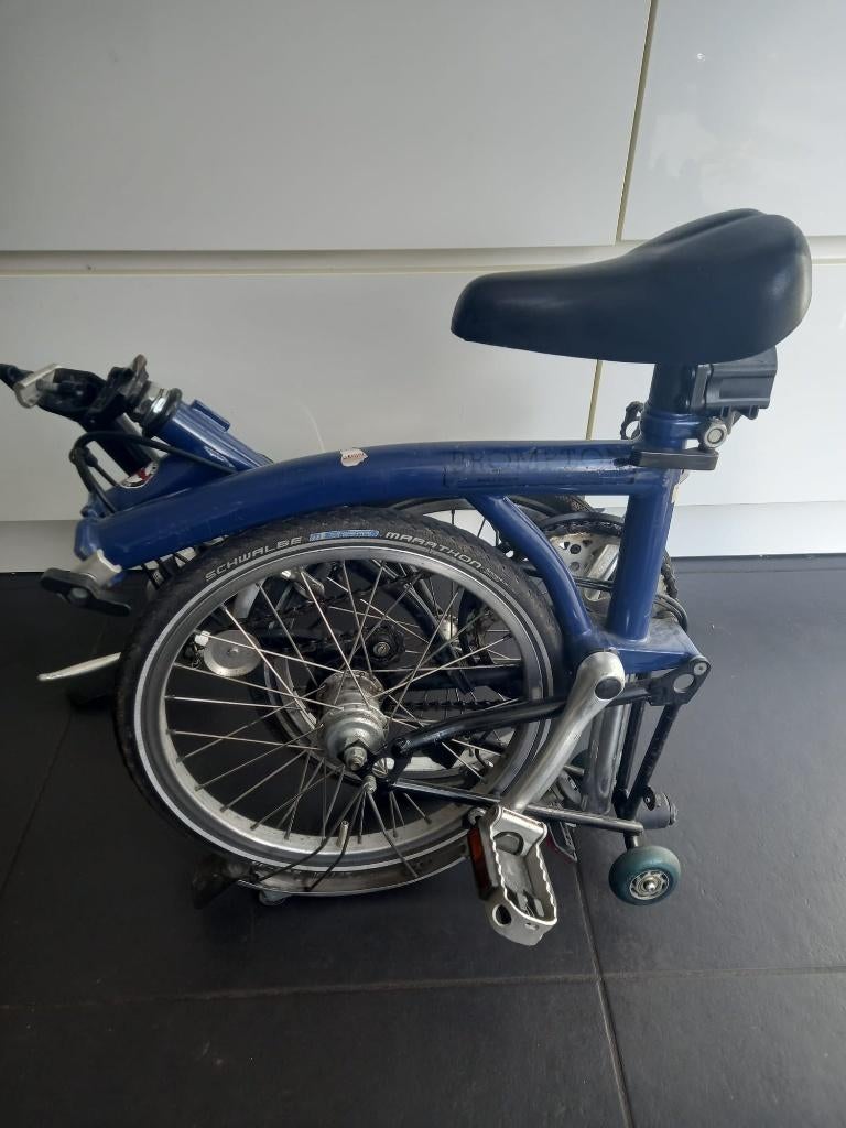 brompton fiets, Fietsen en Brommers, Ophalen, Gebruikt, Brompton