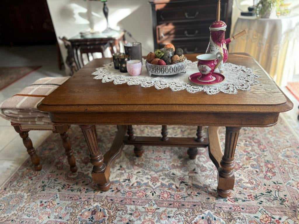 Antieke salontafel, Huis en Inrichting, Tafels | Salontafels, Ophalen