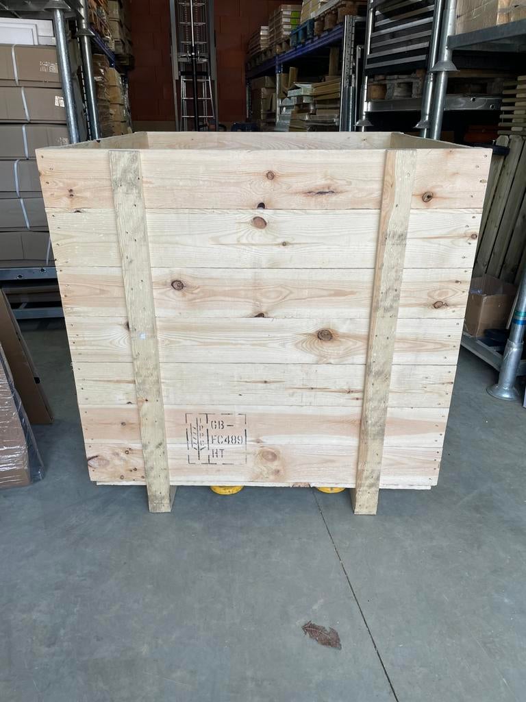 Houten kisten, Doe-het-zelf en Bouw, Kratten en Dozen, Ophalen, Zo goed als nieuw