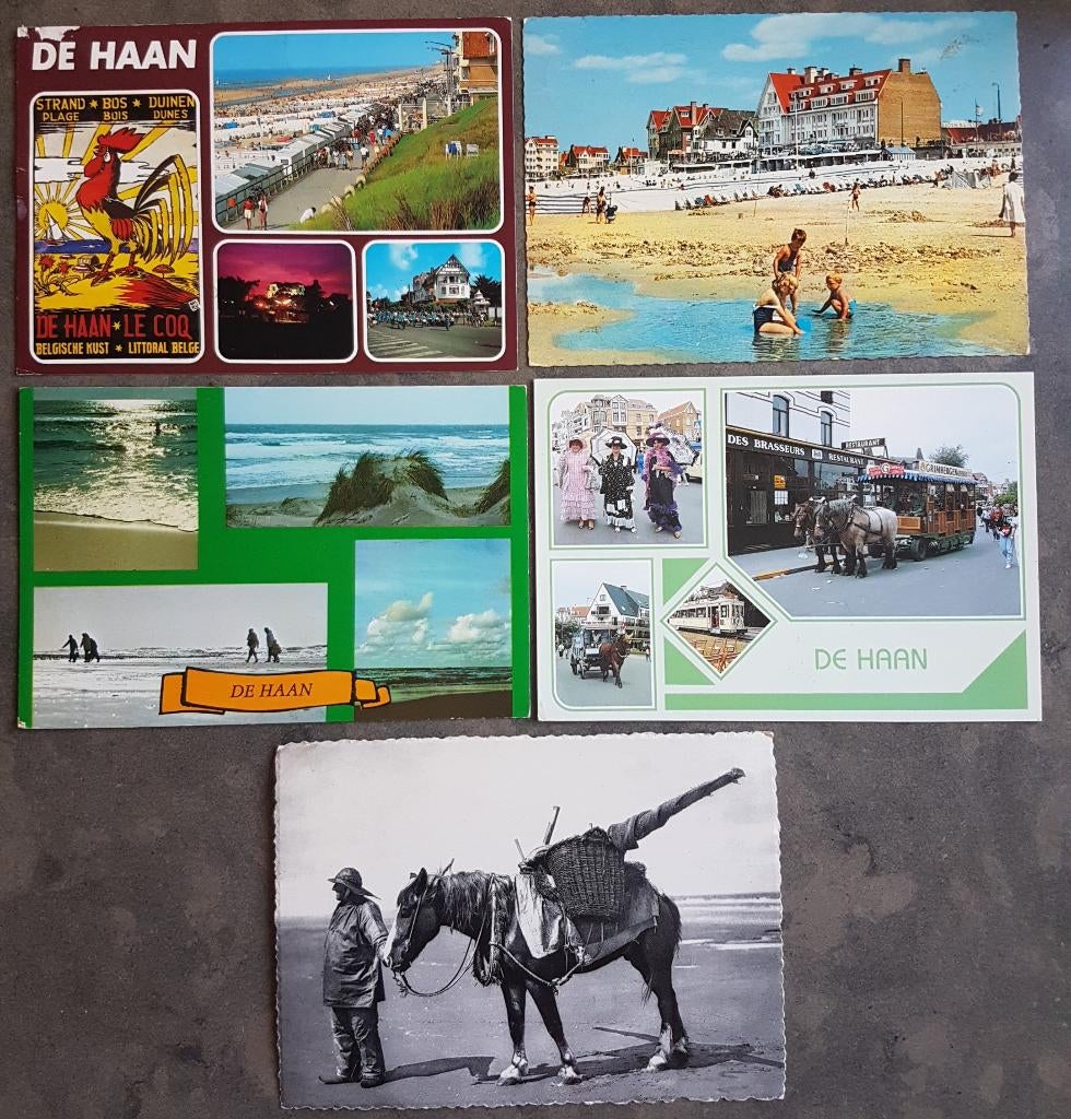 De Haan Coq ( 0,50 euro / postkaart ), Verzamelen, Ophalen of Verzenden, 1980 tot heden, Gelopen, West-Vlaanderen