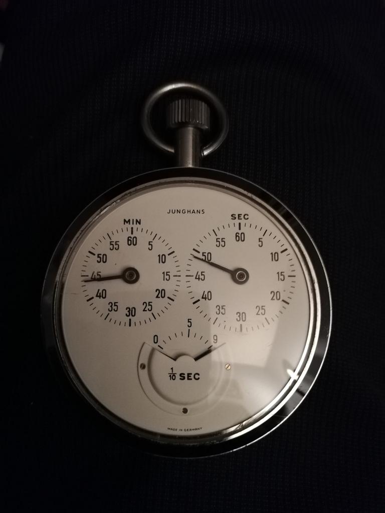 Junghans meister ww2 chronograaf Germany zakhorloge, Ophalen of Verzenden, Overige materialen, Overige typen