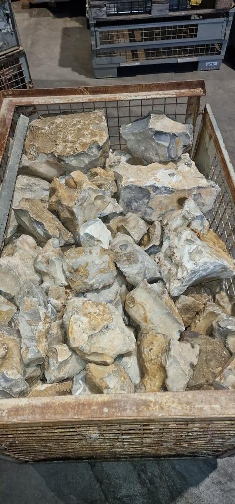 Blocs de marne, Jardin & Terrasse, Gravier, Rochers & Caillasse, Utilisé, Autres types, Jaune, Grès, Enlèvement