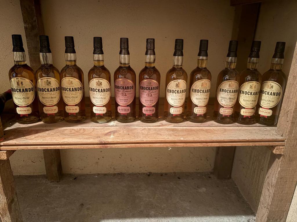 Knockando collection vintage, Collections, Vins, Enlèvement ou Envoi, Comme neuf