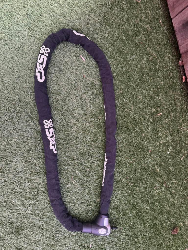 Chine antivol 170cm, Vélos & Vélomoteurs, Enlèvement, Comme neuf, Chaîne antivol