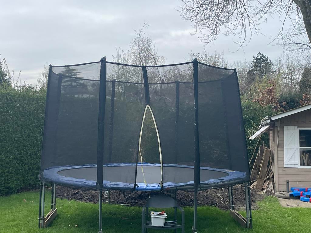 Trampoline net, Kinderen en Baby's, Speelgoed | Buiten | Trampolines, Ophalen, Zo goed als nieuw