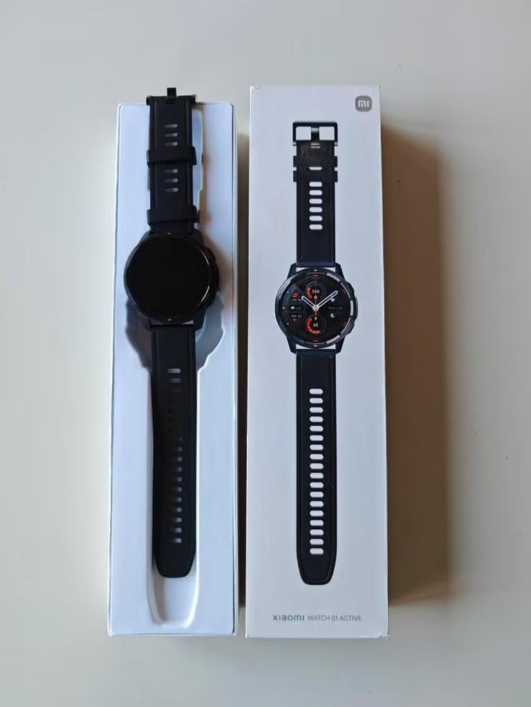 Montre Xiaomi S1 Active, Bijoux, Sacs & Beauté, Montres connectées, Enlèvement ou Envoi, Comme neuf, Noir, Android