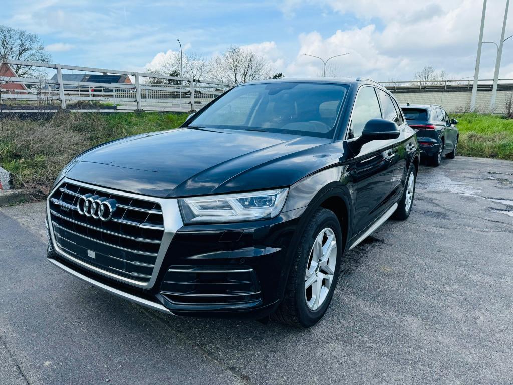 Audi Q5 2.0 TFSI, Auto's, Audi, Automaat, Q5, Zwart, Leder