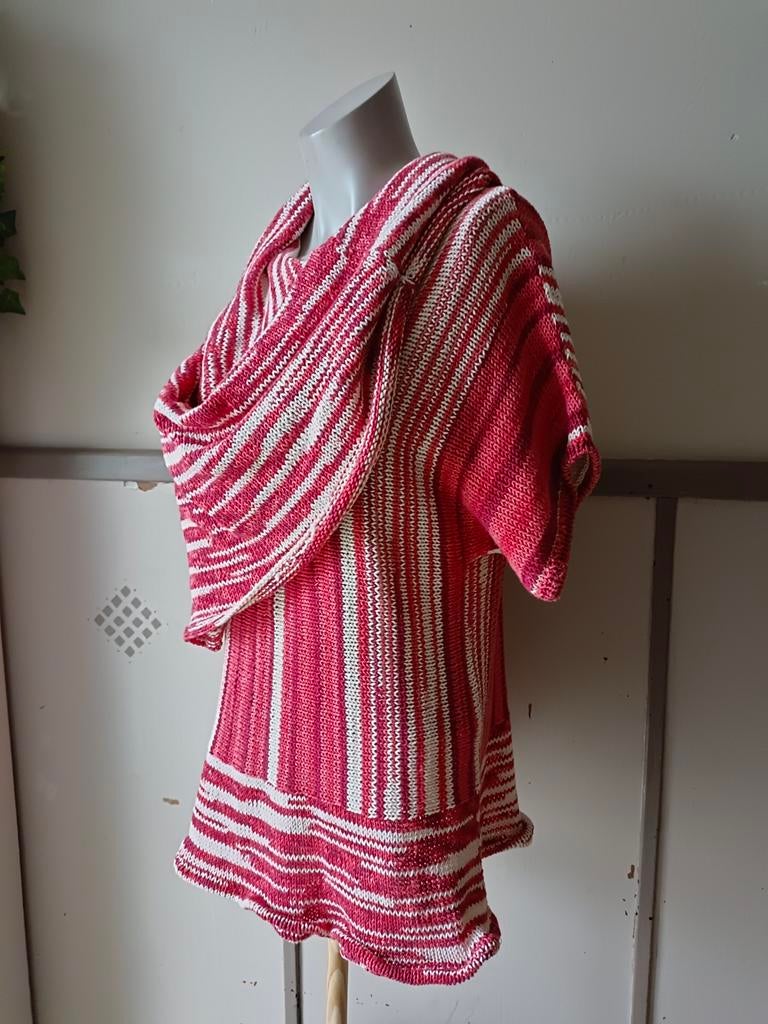 Handgemaakte  tuniek L, Kleding | Dames, Blouses en Tunieken, Ophalen of Verzenden, Nieuw, Maat 38/40 (M), Roze