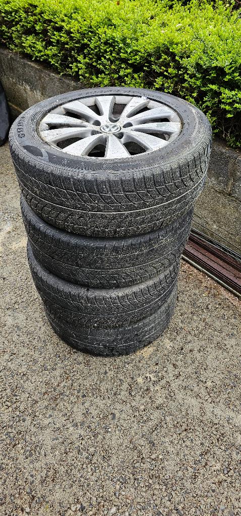 4 jantes 16p VW Passat 5x112, 16 pouces, Véhicule de tourisme, Enlèvement, Utilisé