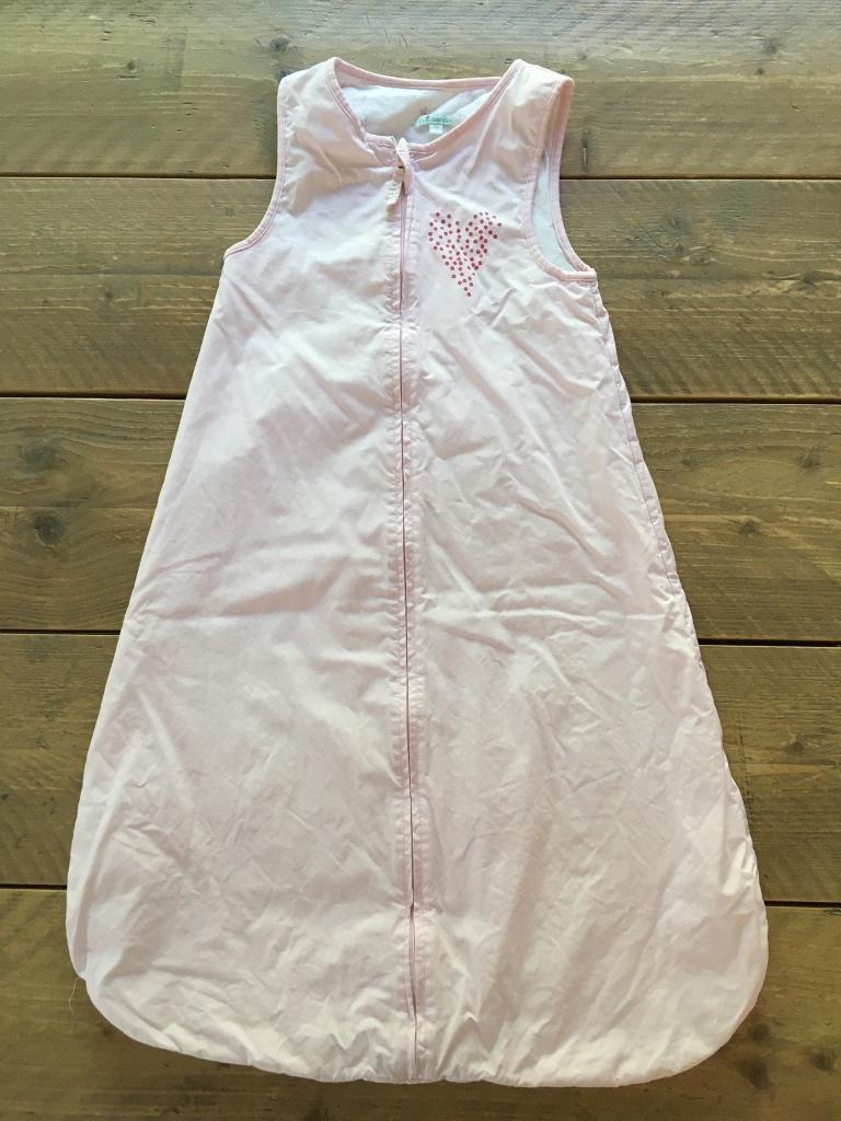 PREMAMAN, roos slaapzakje met hartje ca. 80 cm, Kinderen en Baby's, Ophalen of Verzenden, 70 tot 85 cm, Slaapzak