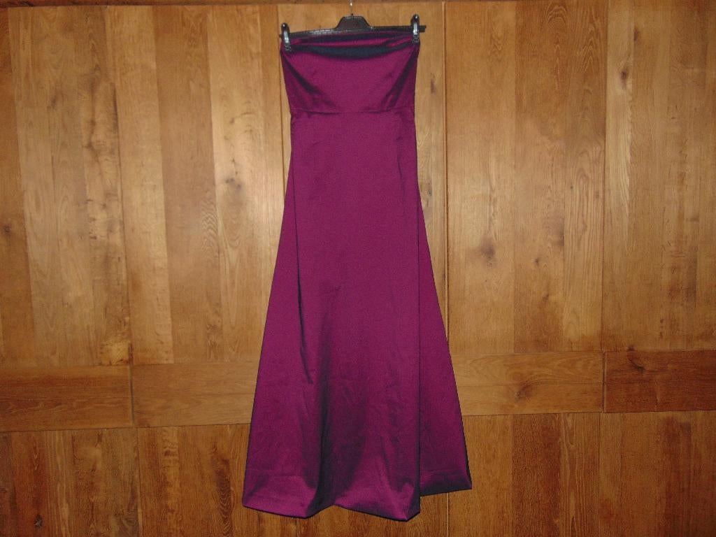 Avondjurk Mexx in zeer goede staat, Kleding | Dames, Gelegenheidskleding, Gedragen, Galajurk, Maat 38/40 (M), Paars, Ophalen of Verzenden