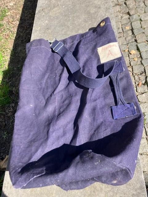 KITBAG, ARMÉE BELGE, BALLON, FORCE NAVALE, MARINE. ANNÉES 70, Collections, Objets militaires | Général, Marine, Enlèvement ou Envoi