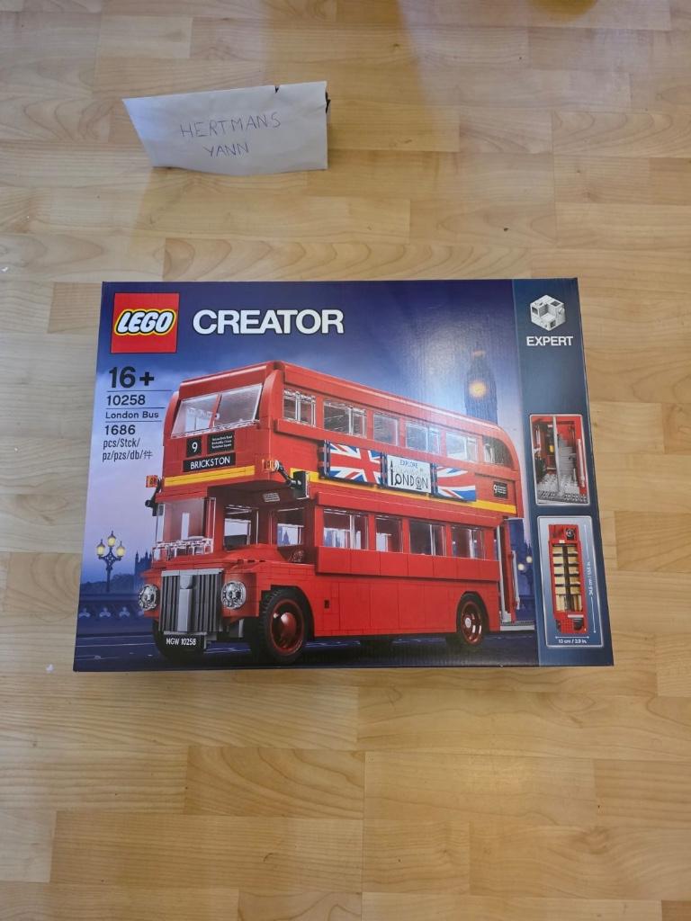 Lego Creator London bus (10258), Ophalen of Verzenden, Nieuw, Complete set, Lego