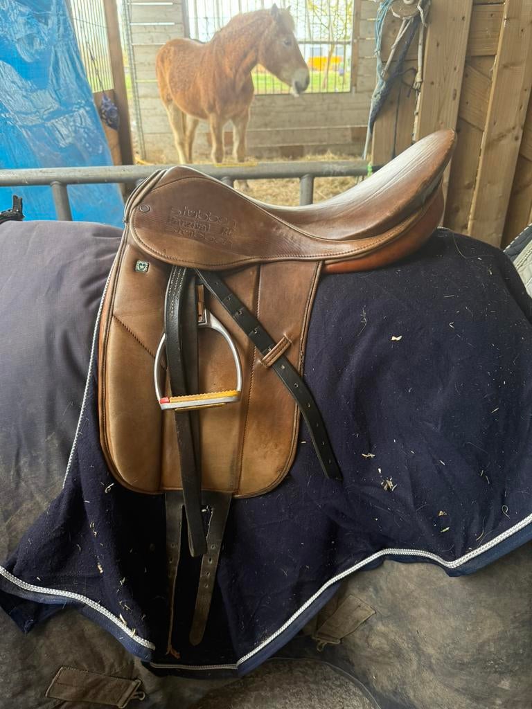 Luxe dressuur zadel, Dieren en Toebehoren, Ophalen, Zo goed als nieuw, Dressuur