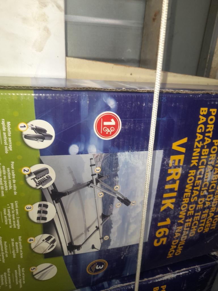 Porte vélo, Autos : Divers, Porte-vélos, Enlèvement, 2 vélos, Neuf, Galerie de toit