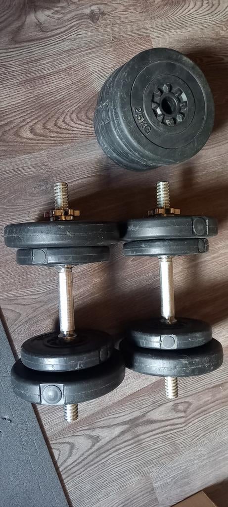 Set gewichten en halters, Sport en Fitness, Ophalen