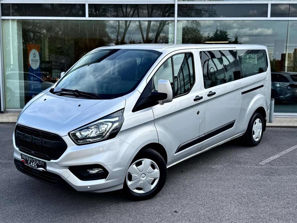 Ford Transit Custom AUTOMAAT / 9 ZIT / CARPLAY /VERWARMDE ZE, Autos, Achat, Entreprise, 5 portes, Diesel