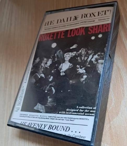 Roxette Look Sharp cassette, Cd's en Dvd's, Cassettebandjes, Gebruikt, 1 bandje, Ophalen of Verzenden, Origineel