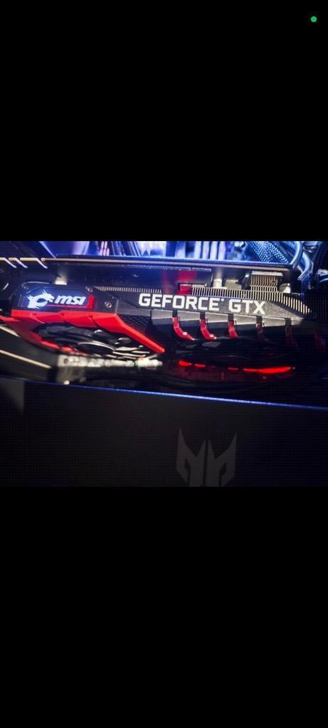 MSI GeForce GTX 1080 Ti - Krachtige Videokaart, Enlèvement ou Envoi, GDDR6, Comme neuf, Autres types