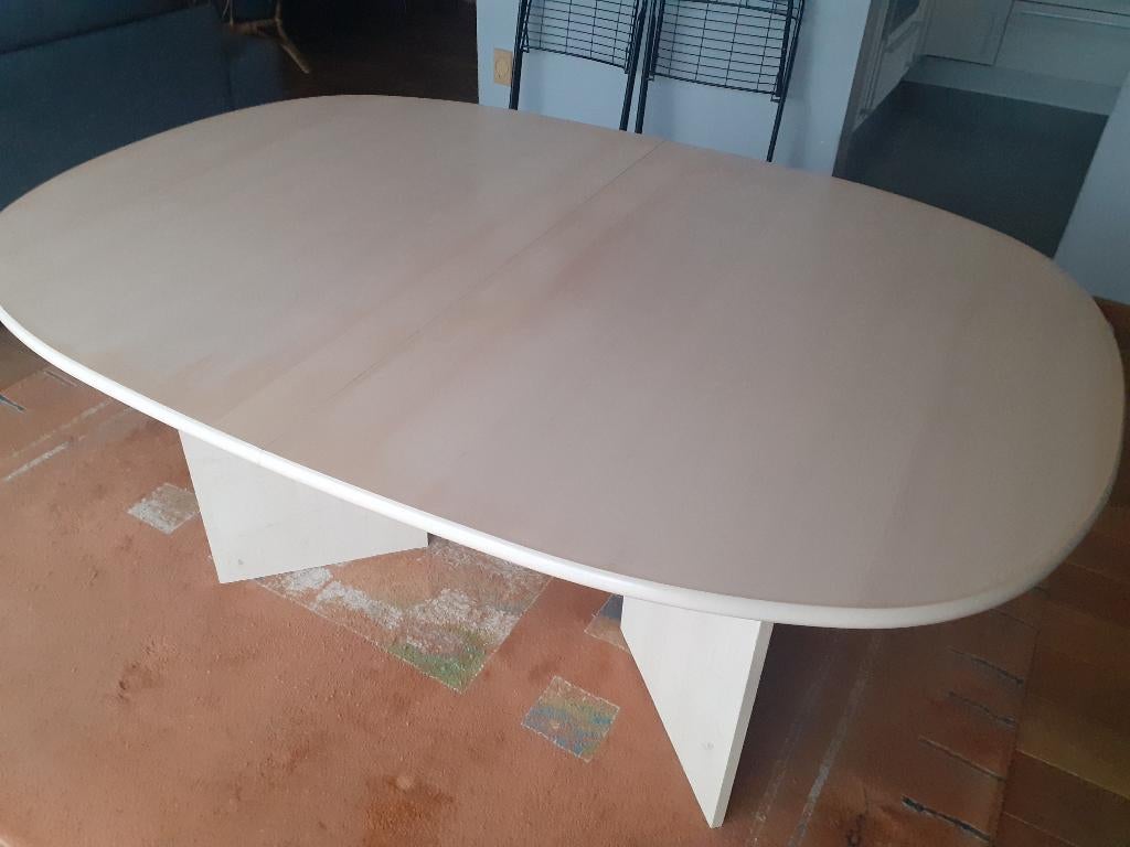 TABLE SALLE A MANGER, Maison & Meubles, 150 à 200 cm, Cinq personnes ou plus, 100 à 150 cm, Enlèvement