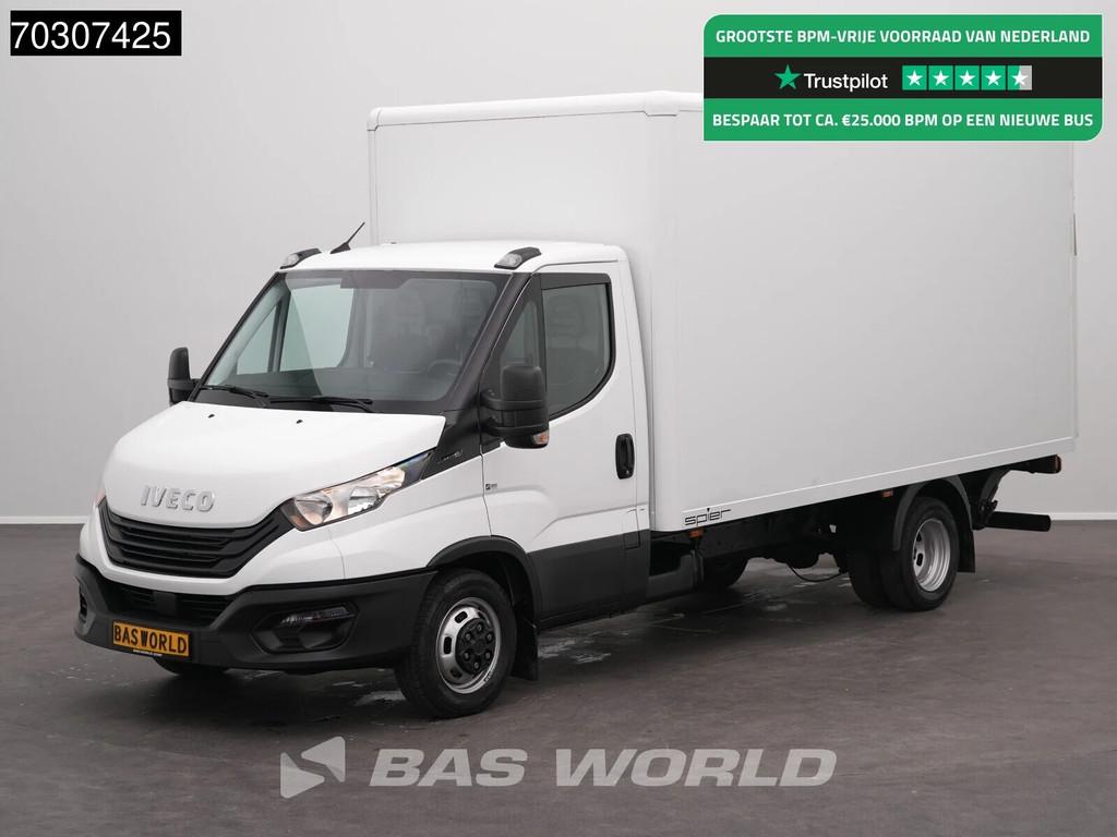 Iveco Daily 35C16 Laadklep Dubbellucht 160PK Bakwagen Airco, Auto's, Stof, Gebruikt, Euro 6, Iveco