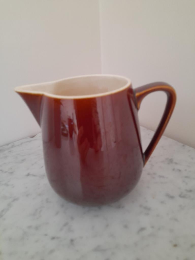 Melkkan Villeroy&Boch bruin, Ophalen of Verzenden