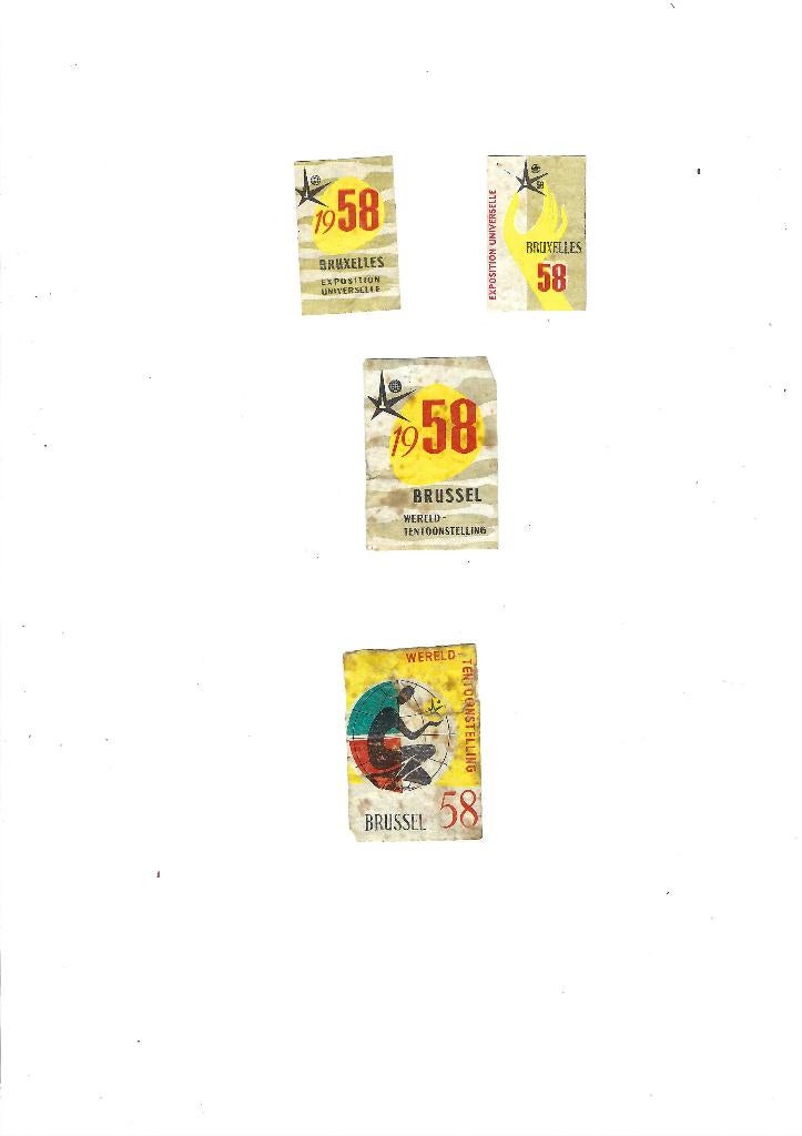 Bruxelles  Expo 58, Ophalen of Verzenden, Gebruikt