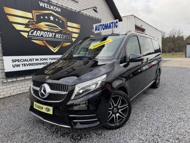 Mercedes V 300d AUTOMAAT dubbelcabine AMG PACK 79 000 km !, Automaat, Monovolume, 1995 cc, Zwart