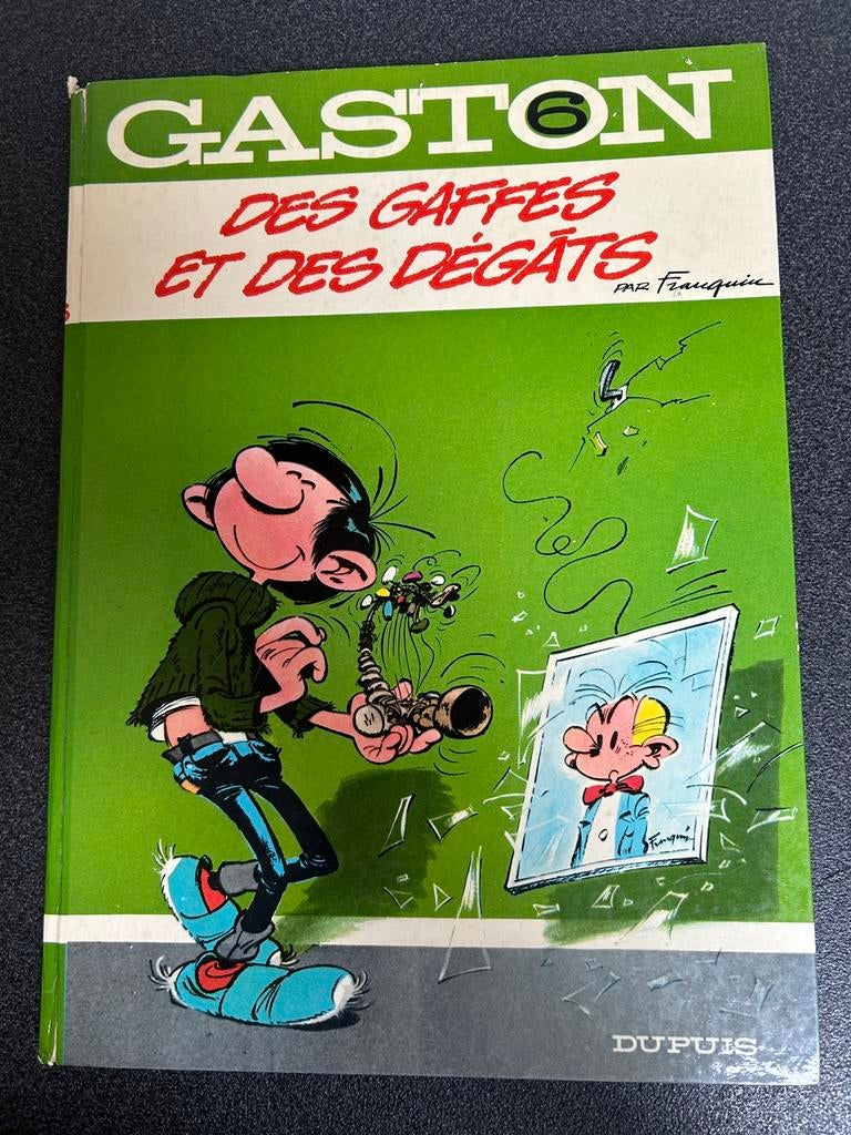 Gaston 6 Des Gaffes et des Dégâts EO 1968 BE, Enlèvement ou Envoi, Comme neuf