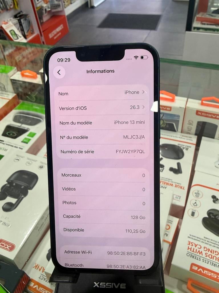 iPhone 13 mini 128 GB, Ophalen, Zo goed als nieuw, IPhone 13 mini