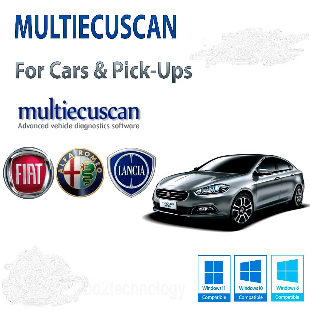 MultiECUScan VCI Pakket 2026 – Complete Diagnose Set V5.4, Enlèvement ou Envoi